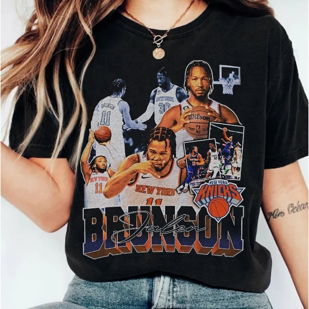 Jalen Brunson Shirt  Style 90S Jalen Brunson Tshirt Gift